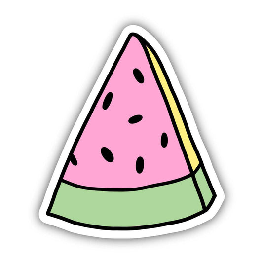 Big Moods - Multicolor Watermelon Aesthetic Sticker