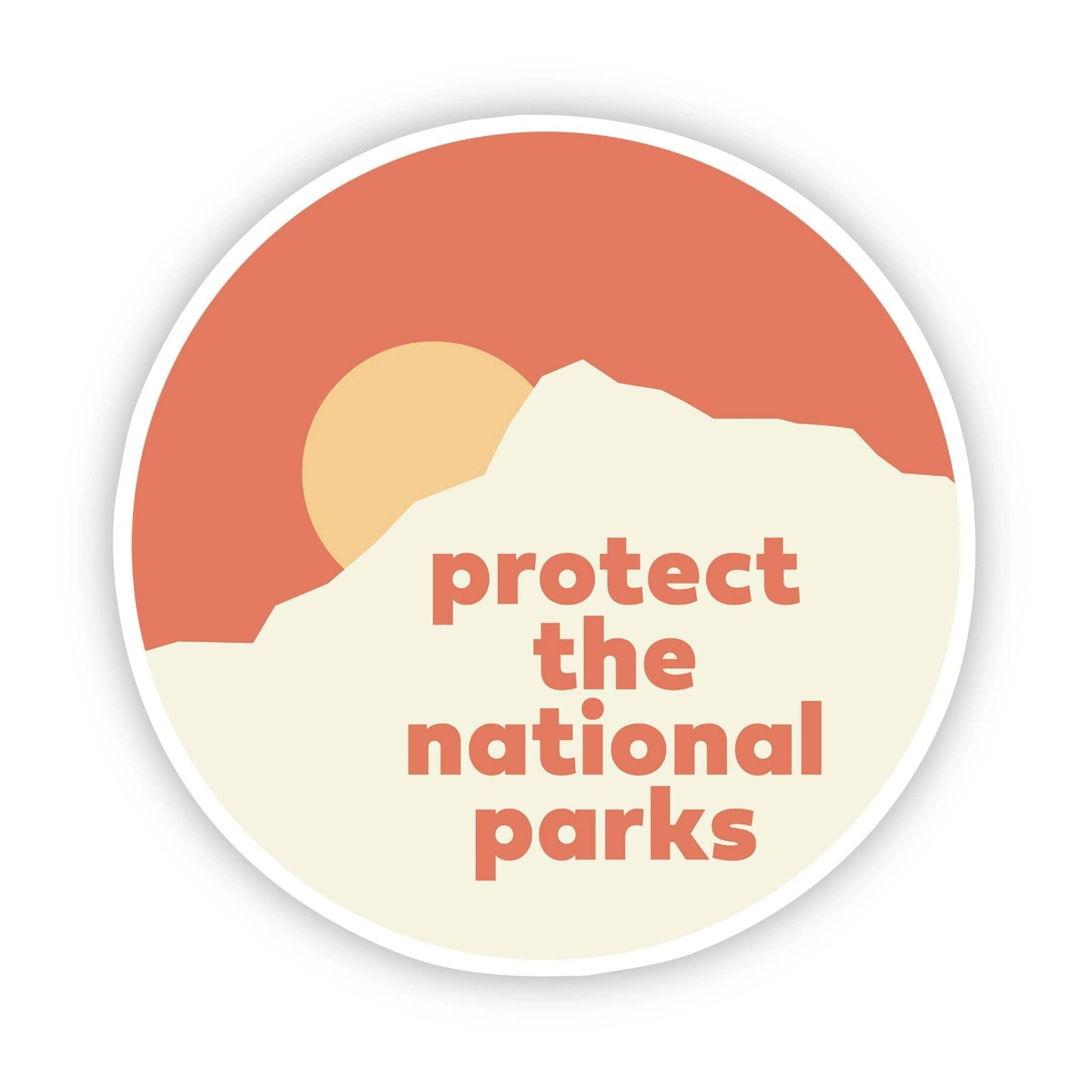 Big Moods - Protect the National Parks Sticker