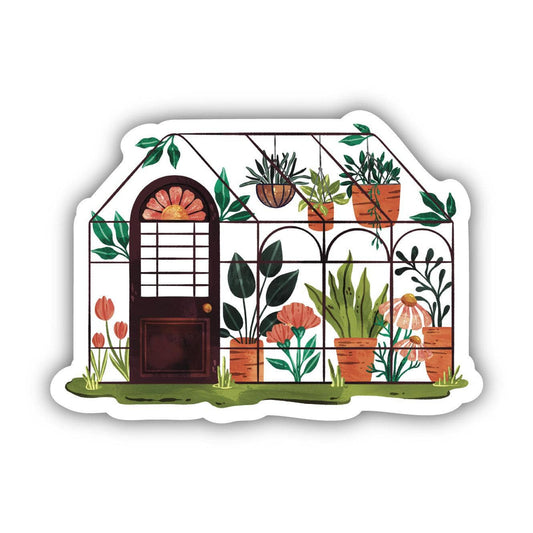 Big Moods - Green House Garden Sticker